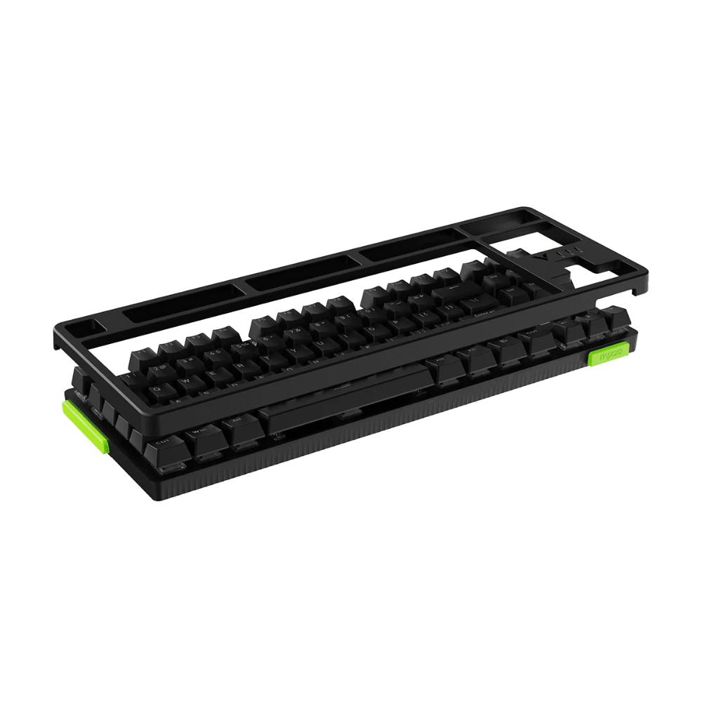 Rapoo V500PRO-87 | 87-Key Mechanical Gaming Keyboard | PBT Keycaps | Programmable | Backlit | Aluminum Base