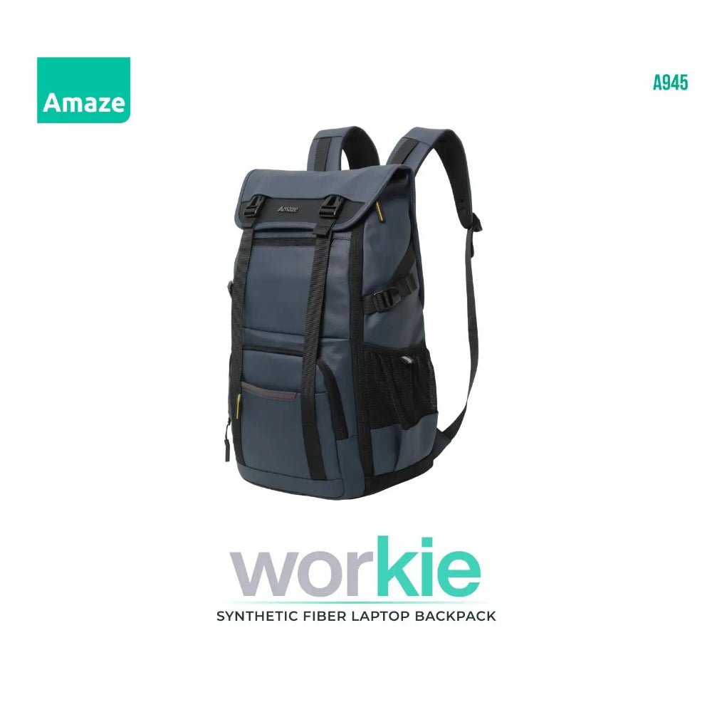 Amaze Premium | Synthetic Fibre Backpack – A945