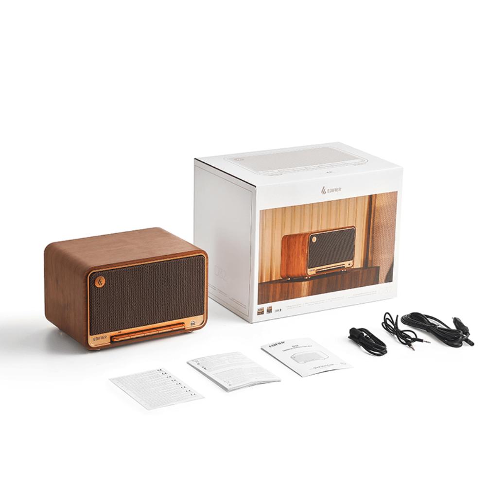 Edifier D32 Tabletop Wireless Speaker | 60W Hi-Res Audio Wireless Speaker | AirPlay 2 | Bluetooth 5.3
