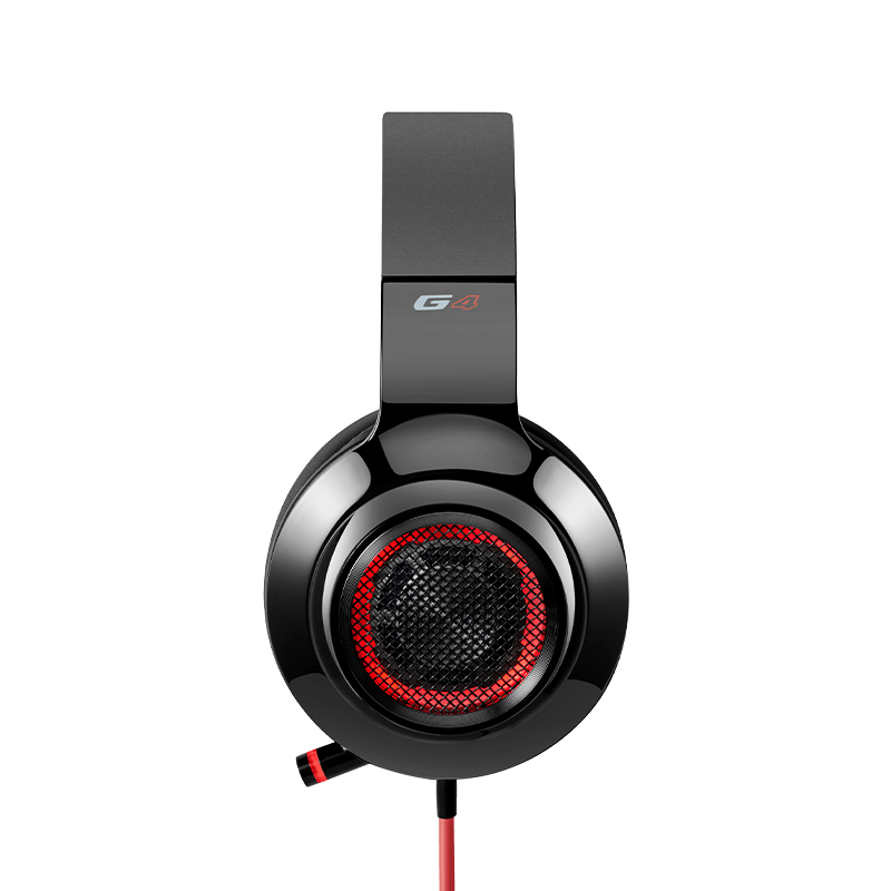 Edifier G4 Gaming Headset | 7.1 Virtual Surround Sound | Vibrating Effects | Retractable Microphone | LED Effects
