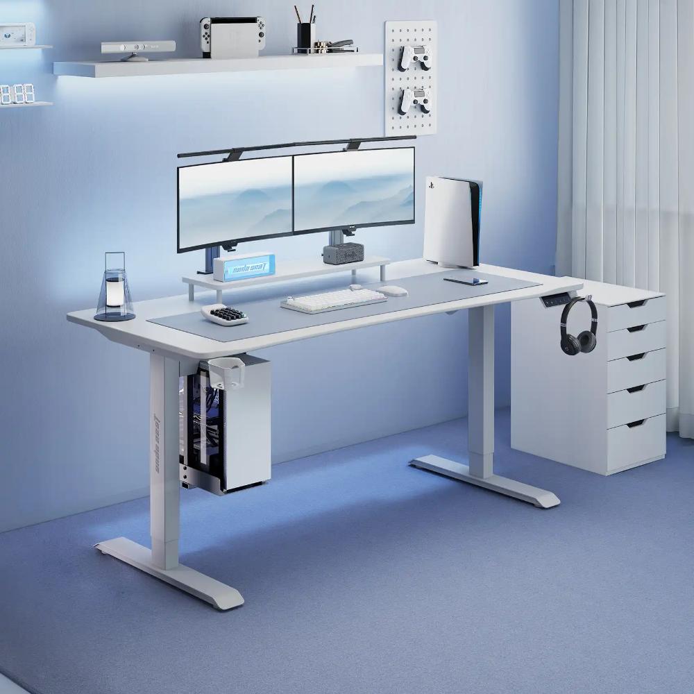 AndaSeat Xtreme Series Electric Height Adjustable Gaming Desk | Single Motor | Ergonomic Standing Desk | Digital Control Panel