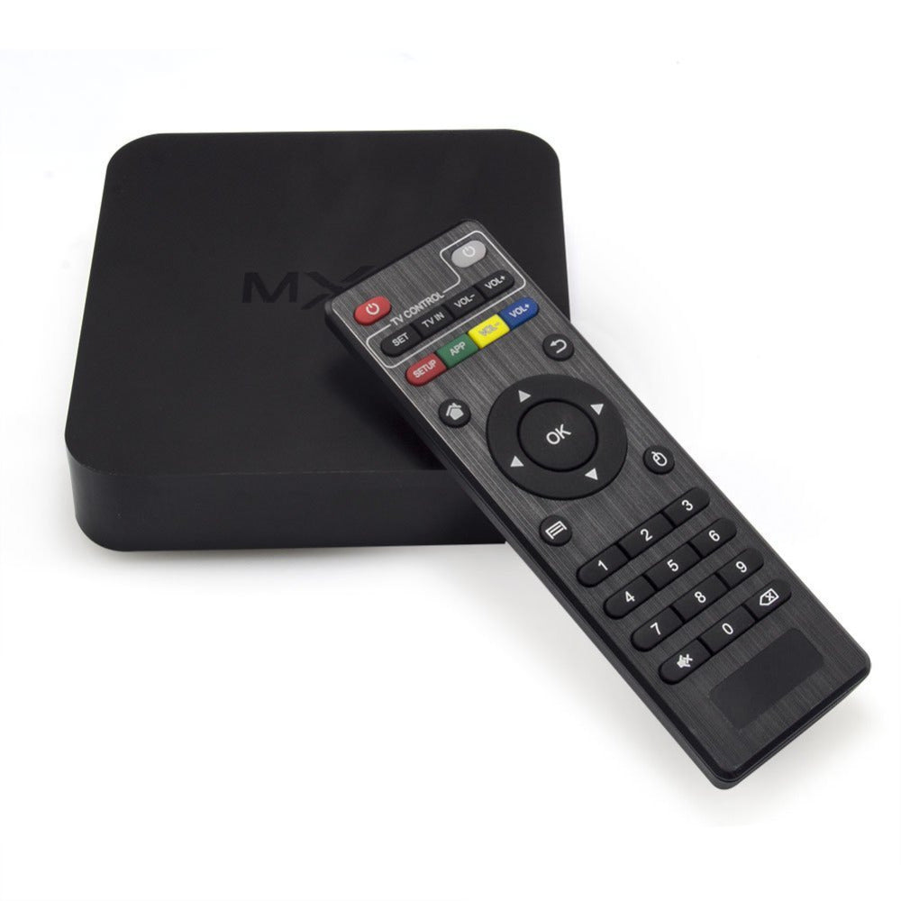 MXQ 4K Android Smart TV Box | Quad-Core 1GB+8GB, Android 7.1