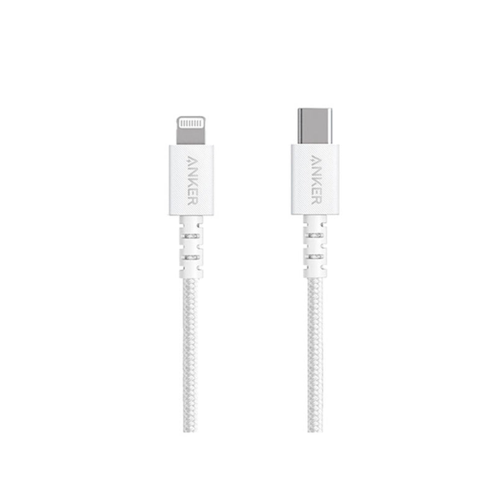 Anker A8618 | USB-C to Lightning Cable | 6FT / 1.8m | MFi Certified | 18W PD Fast Charging | Nylon Braided | For iPhone, iPad, AirPods, Lightning Devices