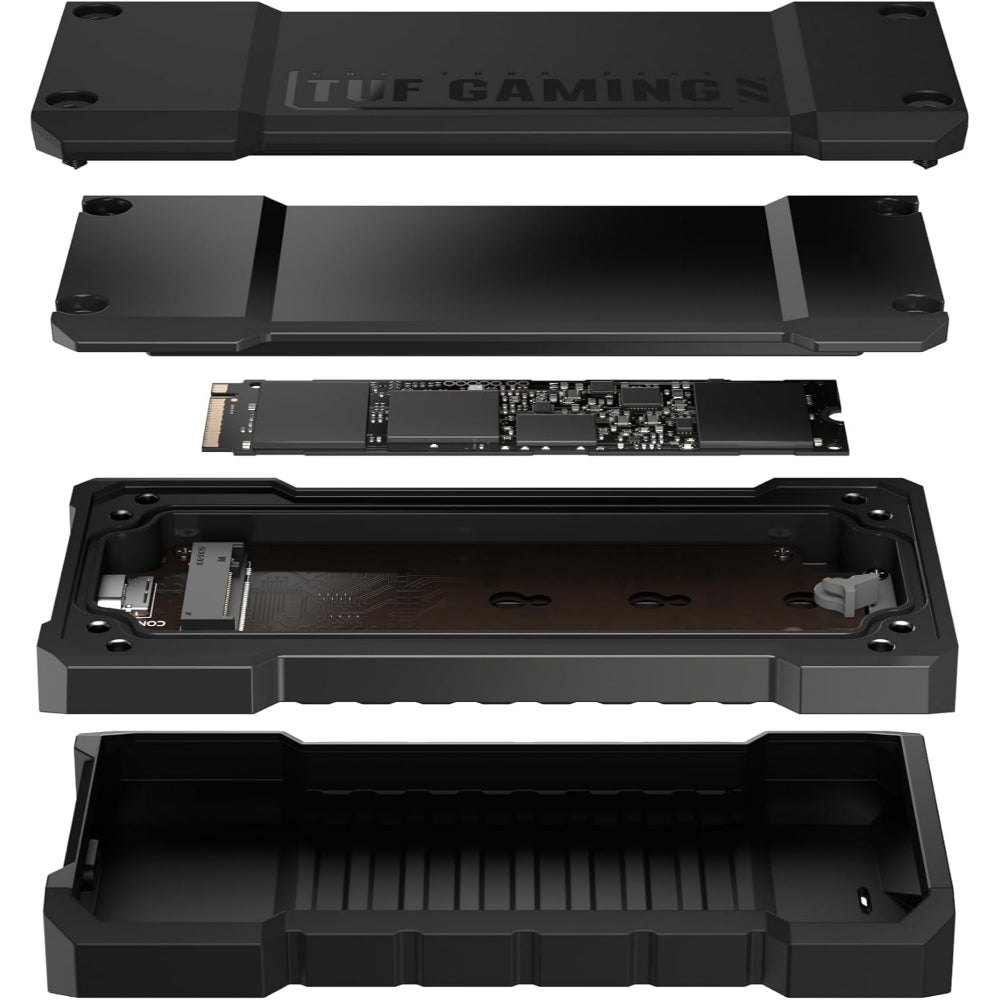 ASUS TUF Gaming A2 SSD Enclosure | 20Gbps Rugged Storage with Military-Grade Durability
