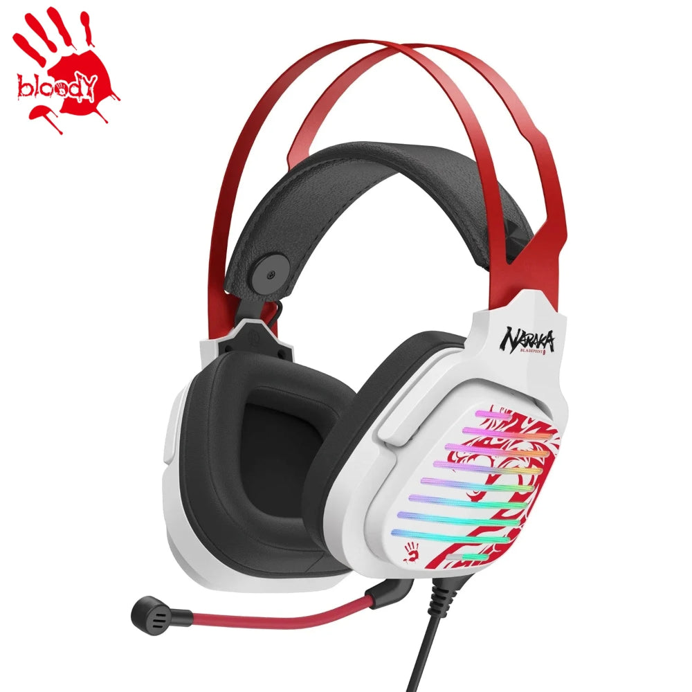 Bloody G560 (Naraka) | Virtual 7.1 Surround Sound RGB Gaming Headphone – USB Edition