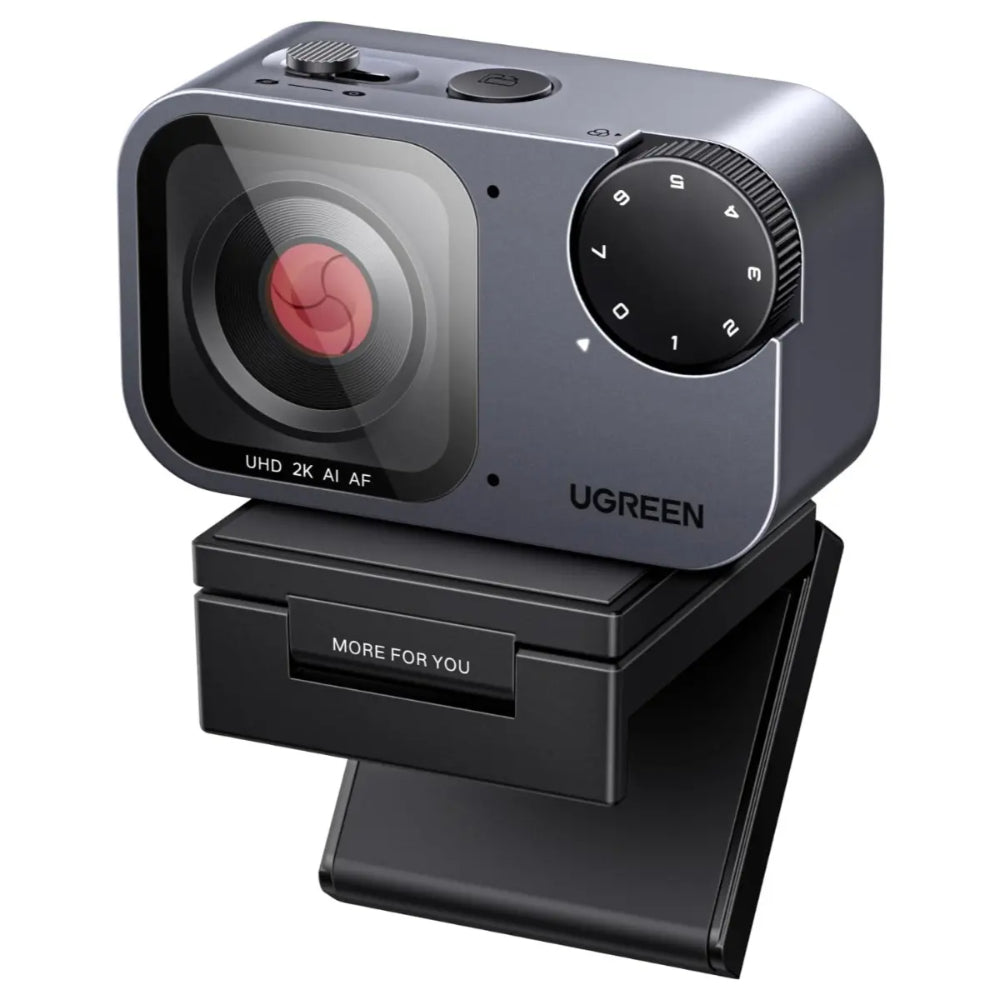 UGREEN 75725A AI‑Powered 2K Webcam | Premium Smart Video Conferencing Solution