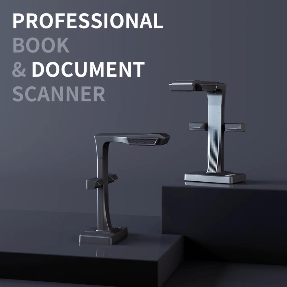 CZUR ET Ultra (ET28 Pro) Book & Document Scanner | 40MP CMOS Sensor | A3 Scanning | 1.5-Second Dual-Page Scan | 420 DPI | ABBYY OCR (180+ Languages)