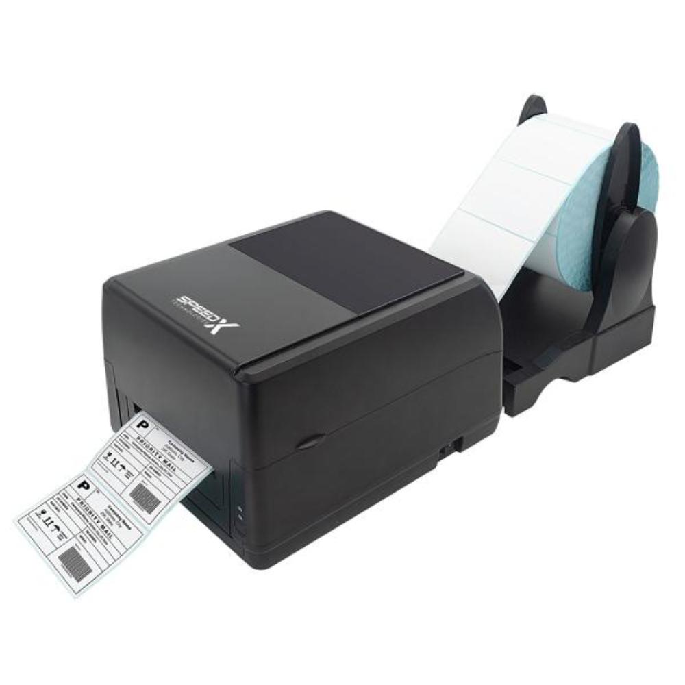 Speed-X SPT 710B | Dual-Functional 110MM Thermal & Barcode Rainbow Label Printer