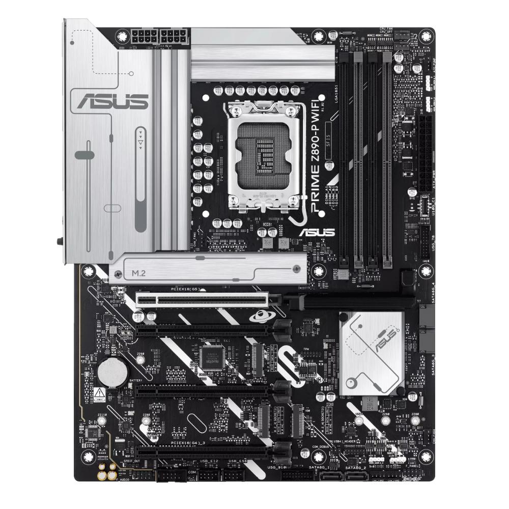 ASUS PRIME Z890-P WIFI-CSM | Intel Z890 ATX Motherboard | LGA1851 | DDR5 | Wi-Fi 7 | PCIe 5.0 | 4x M.2