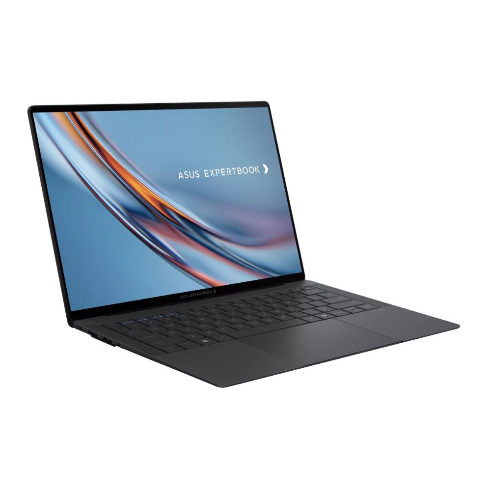 ASUS ExpertBook B9406CAA | Intel Core Ultra X7 358H | 64GB LPDDR5X | 1TB SSD | 14" 3K Tandem OLED Touch | Wi-Fi 7 | Fingerprint | Backlit English Keyboard | Jet Fog | DOS