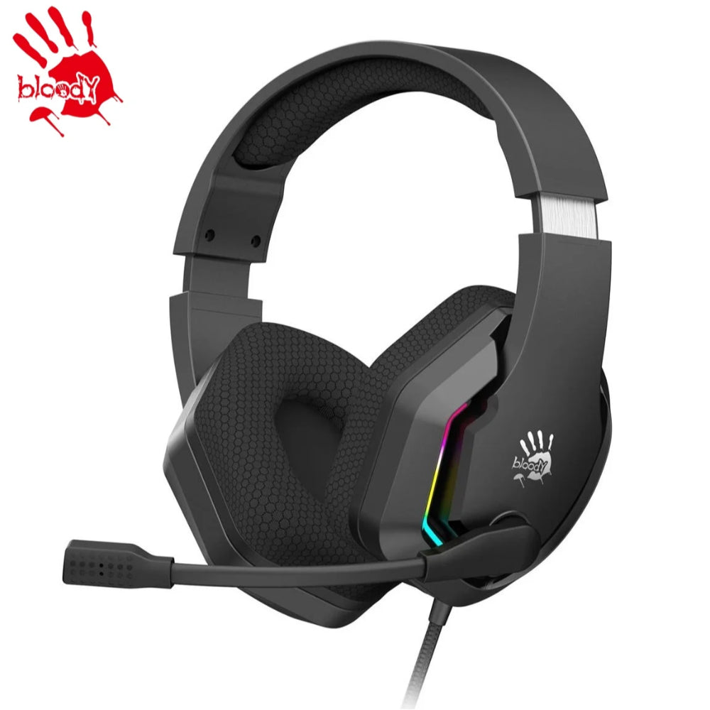 Bloody G260 | Neon USB Gaming Headphone – Grey Edition