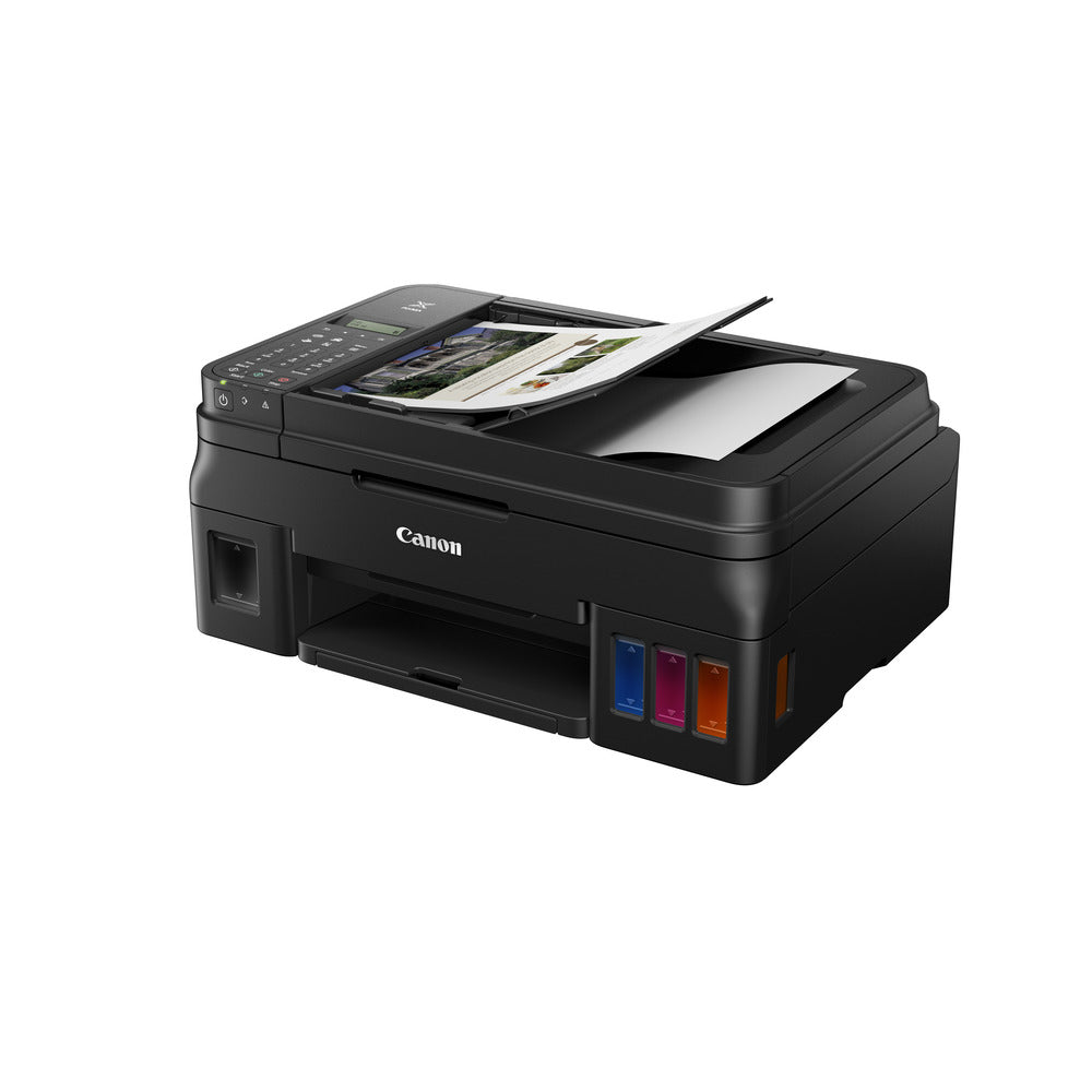 Canon PIXMA G4010 | All-in-One Wireless Printer, Fax, ADF | Refillable Ink | Wi-Fi