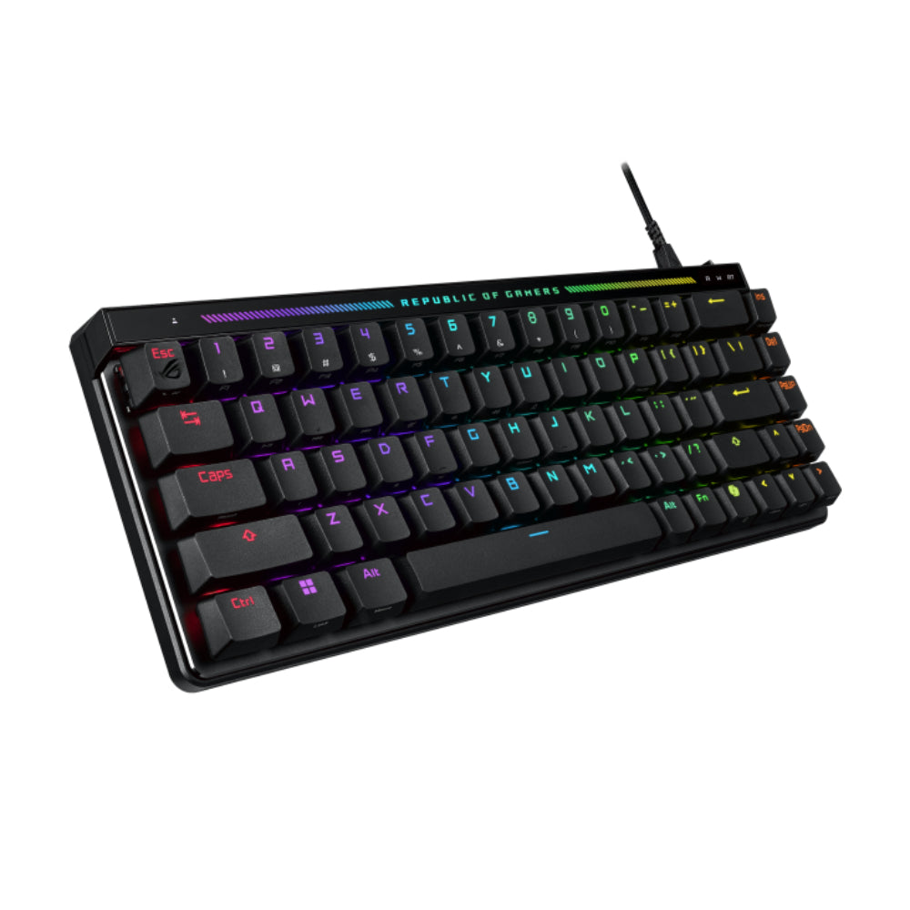 ASUS RA07 TUF Gaming K3 Gen II | 97-Key Optical-Mechanical RGB Keyboard | IP57 Waterproof | Silicone-Gasket Mount | Aura Sync