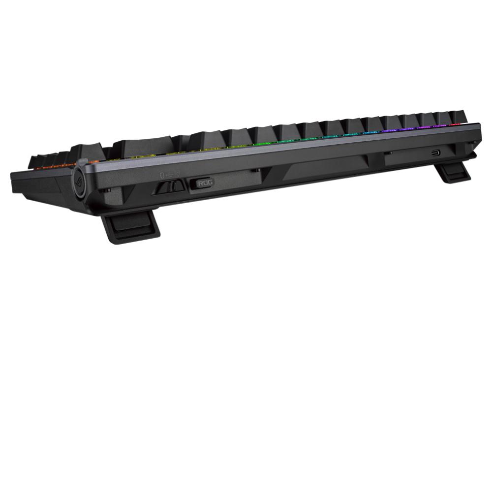 ASUS M701 ROG Azoth Gaming Keyboard | 75% Wireless Mechanical | Gasket Mount | OLED Display | ROG NX Switches | Tri-Mode Connectivity | MacOS Support