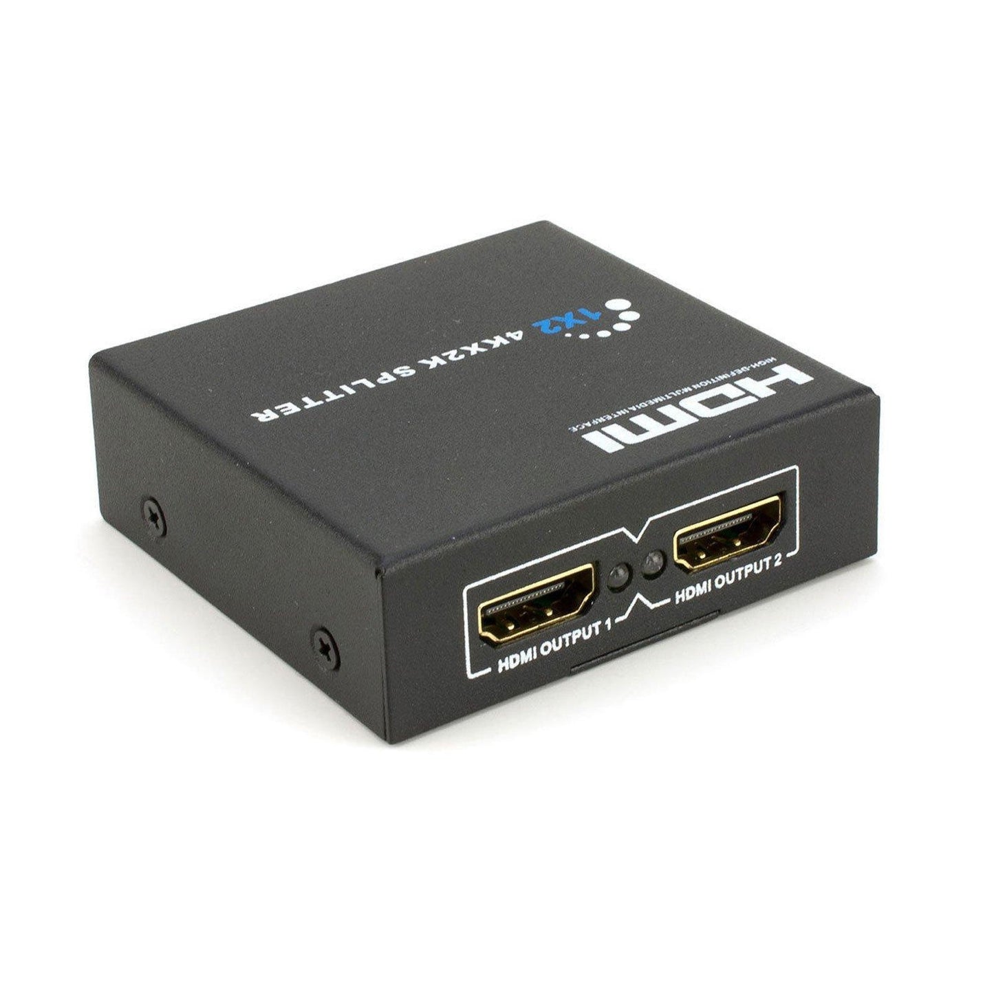HDMI Splitter 2-Port 4K | Dual-Screen HDMI Distribution