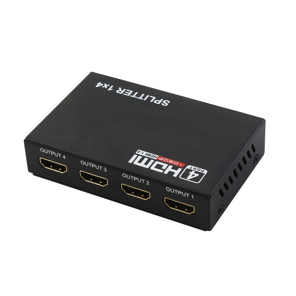 HDMI Splitter 4-Port 4K | Multi-Display HDMI Distribution