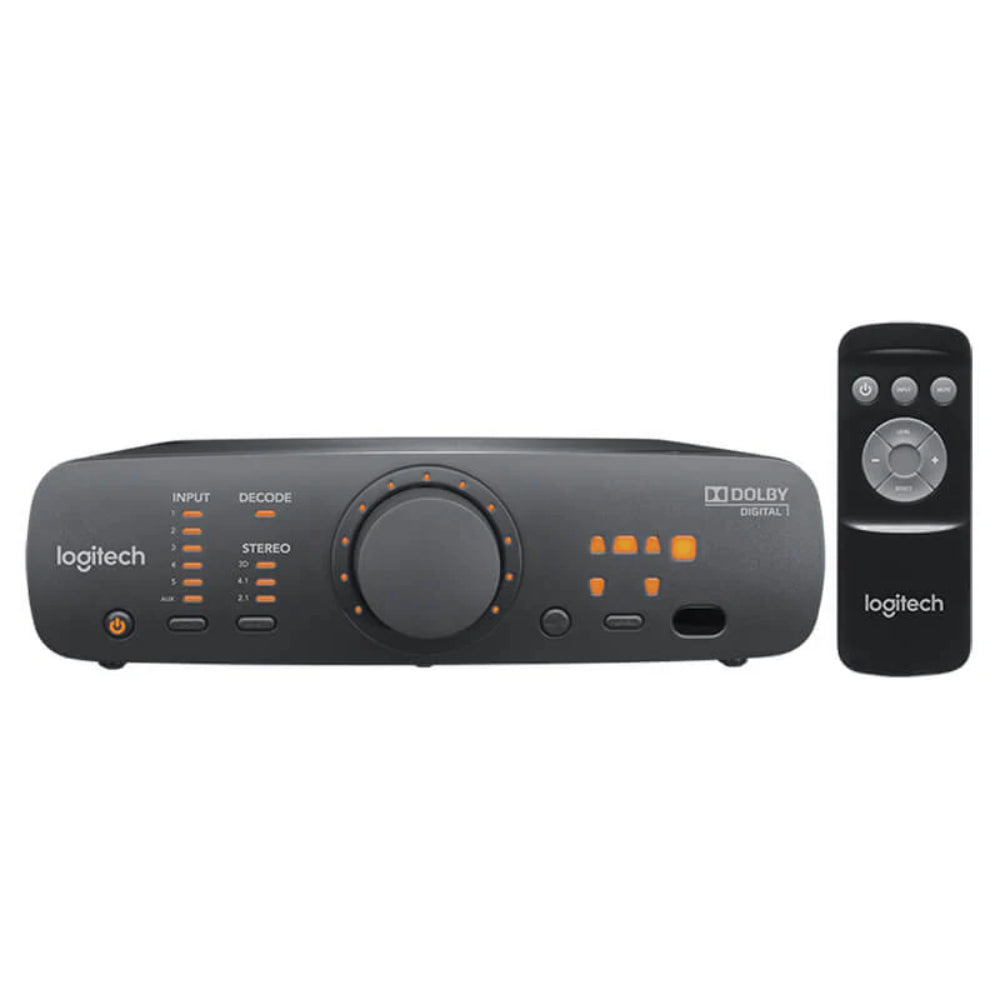 Logitech Z906 | Surround Sound Speaker System 5.1 | THX, Dolby Digital, and DTS Certified Audio for Ultimate Immersion
