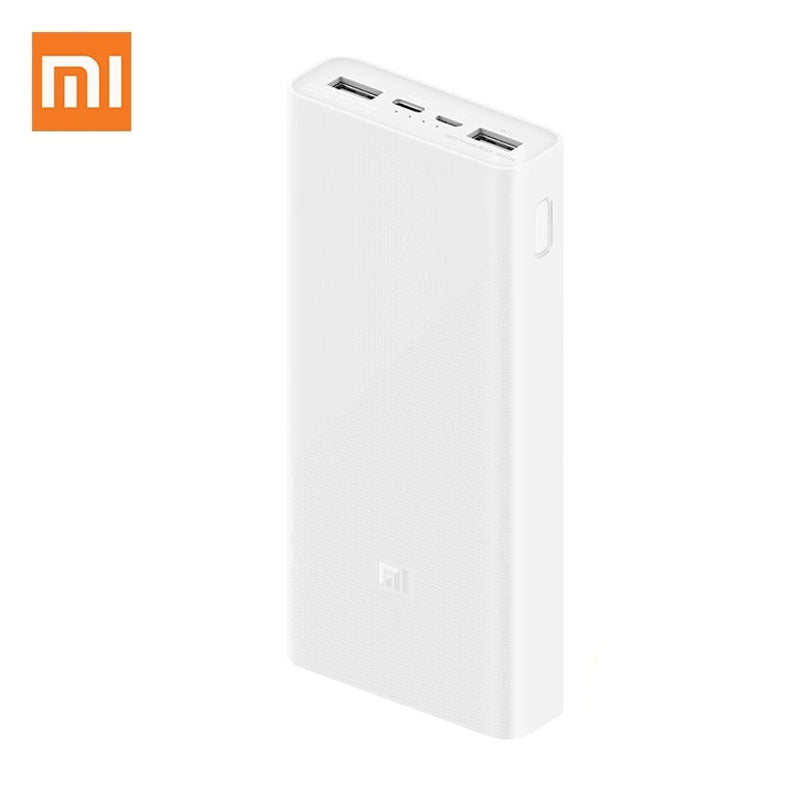 Mi Power Bank 3 20000mAh | USB-C PD QC 3.0 Fast Charging Power Bank