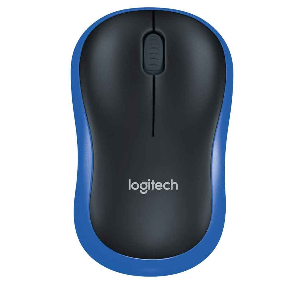 Logitech Wireless Mouse M185 | Swift Gray | 2.4GHz Wireless | Plug-and-Play Nano Receiver | 1000 DPI Optical Tracking|Compact Design