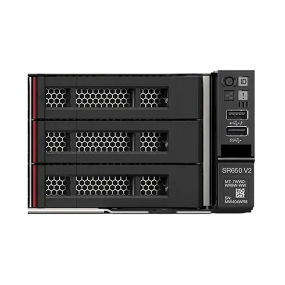Lenovo ThinkSystem SR650 V2 | Xeon Silver 4310, 64GB DDR4, 2.4TB SAS, 10GbE, RAID | 2U Rackmount Server