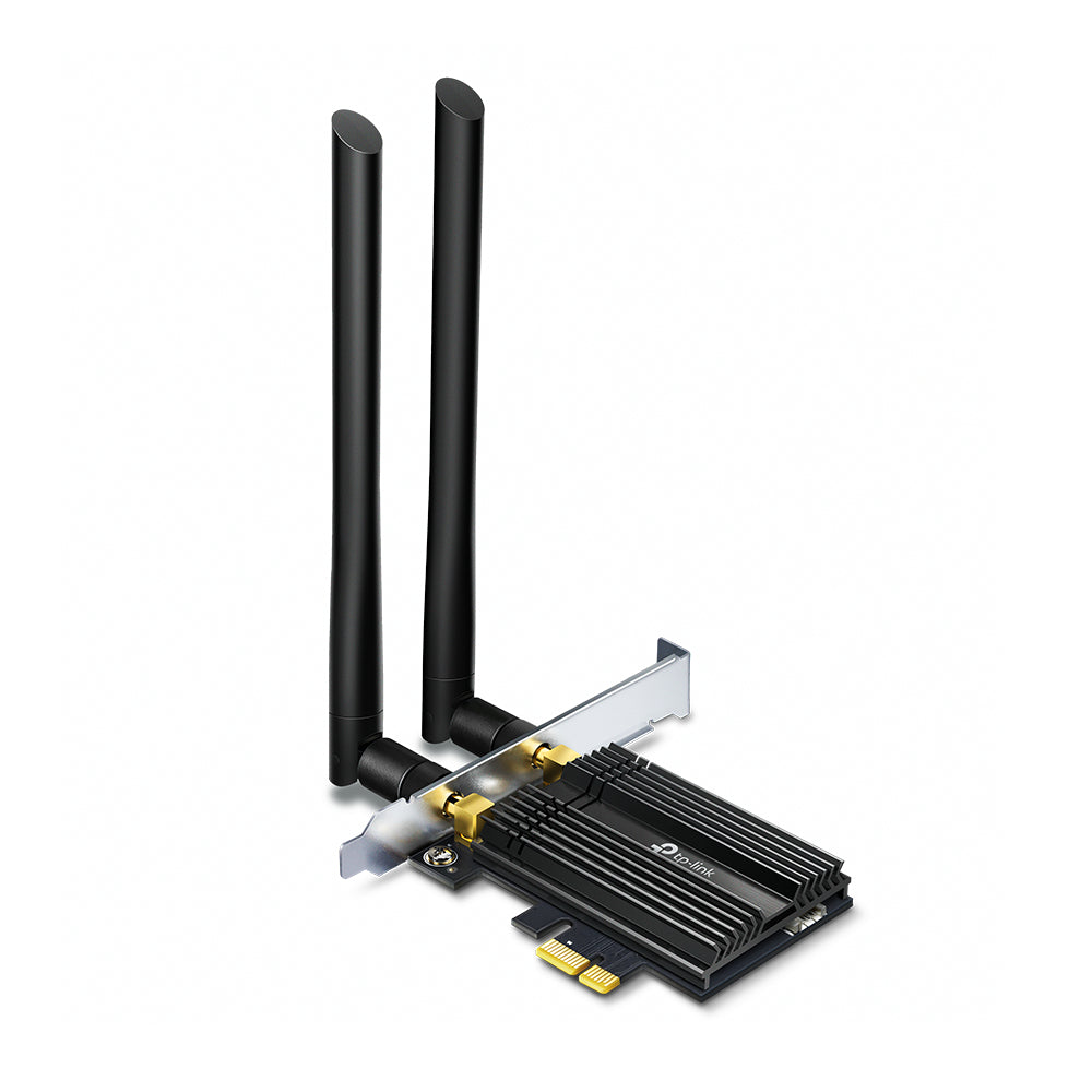 TP-Link Archer TX50E AX3000 Wi-Fi 6 Bluetooth 5.0 PCIe Adapter | Ultra-Fast Wireless + Bluetooth Upgrade with Premium Build and WPA3 Security