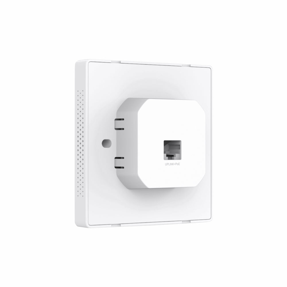 TP-Link EAP115-Wall 300Mbps Wireless N Wall-Plate Access Point | Discreet, Secure, and Scalable Wi-Fi for Hospitality and Office Spaces