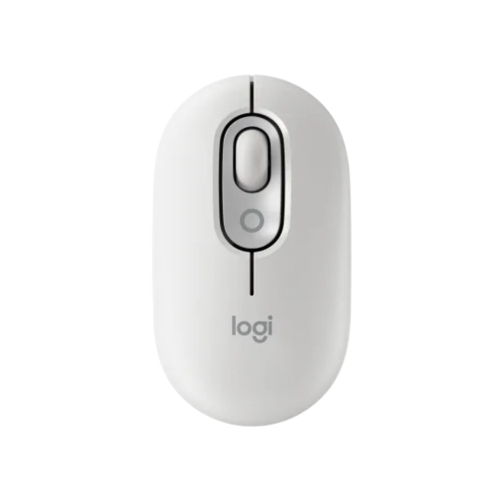 Logitech POP Mouse Wireless Bluetooth Mouse | Customizable Emoji Button | SmartWheel | SilentTouch | 4000 DPI | 3-Device Easy-Switch | 24-Month Battery