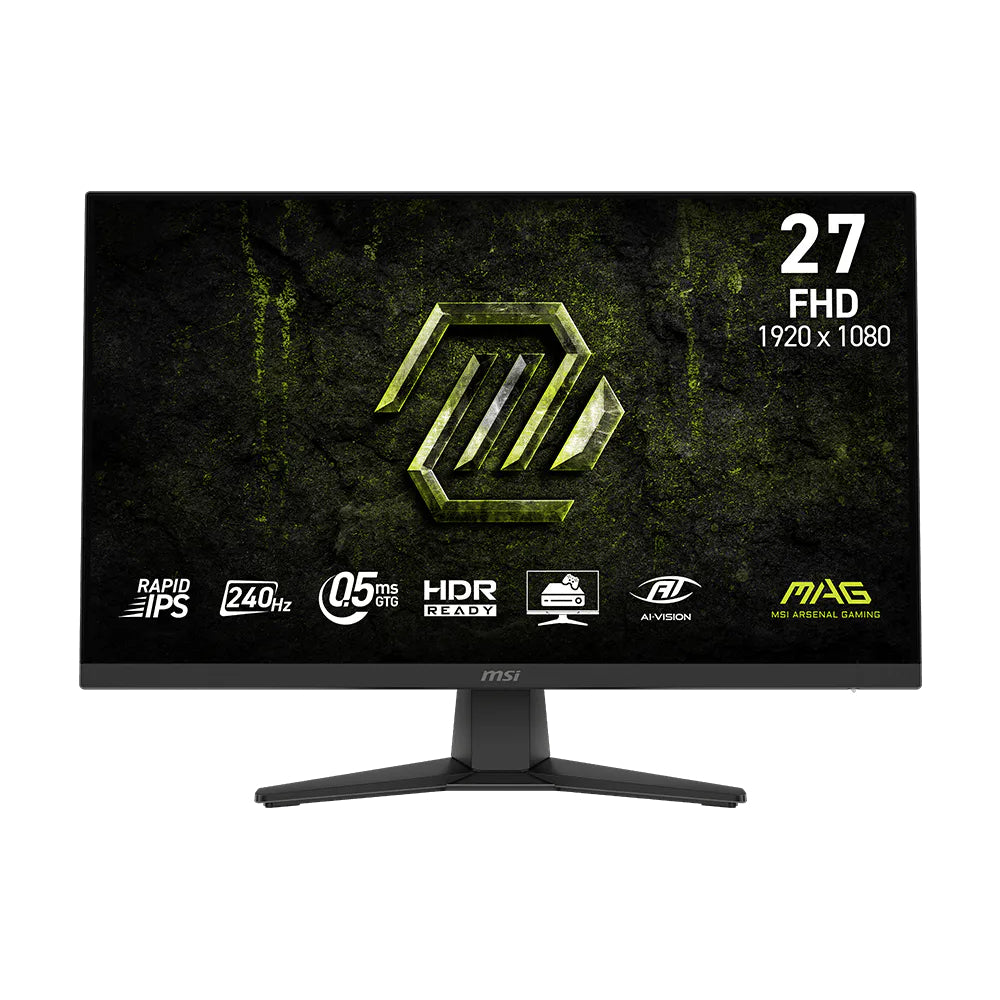 MSI MAG 272F X24 | 27" IPS Gaming Monitor (FHD, 240Hz, FreeSync)