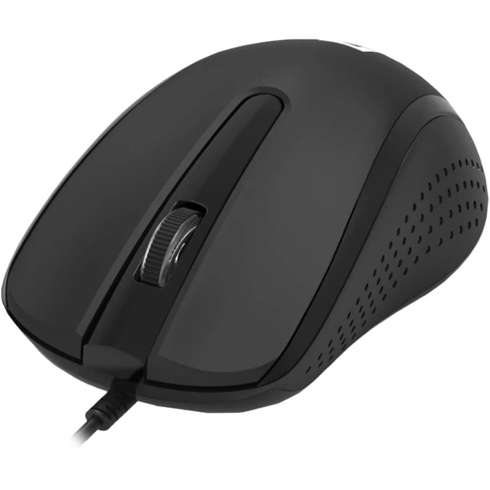 Redragon BM-4049 Wired Mouse | 1200 DPI | Ambidextrous Design | 3 Buttons | 1.5m Cable | Black