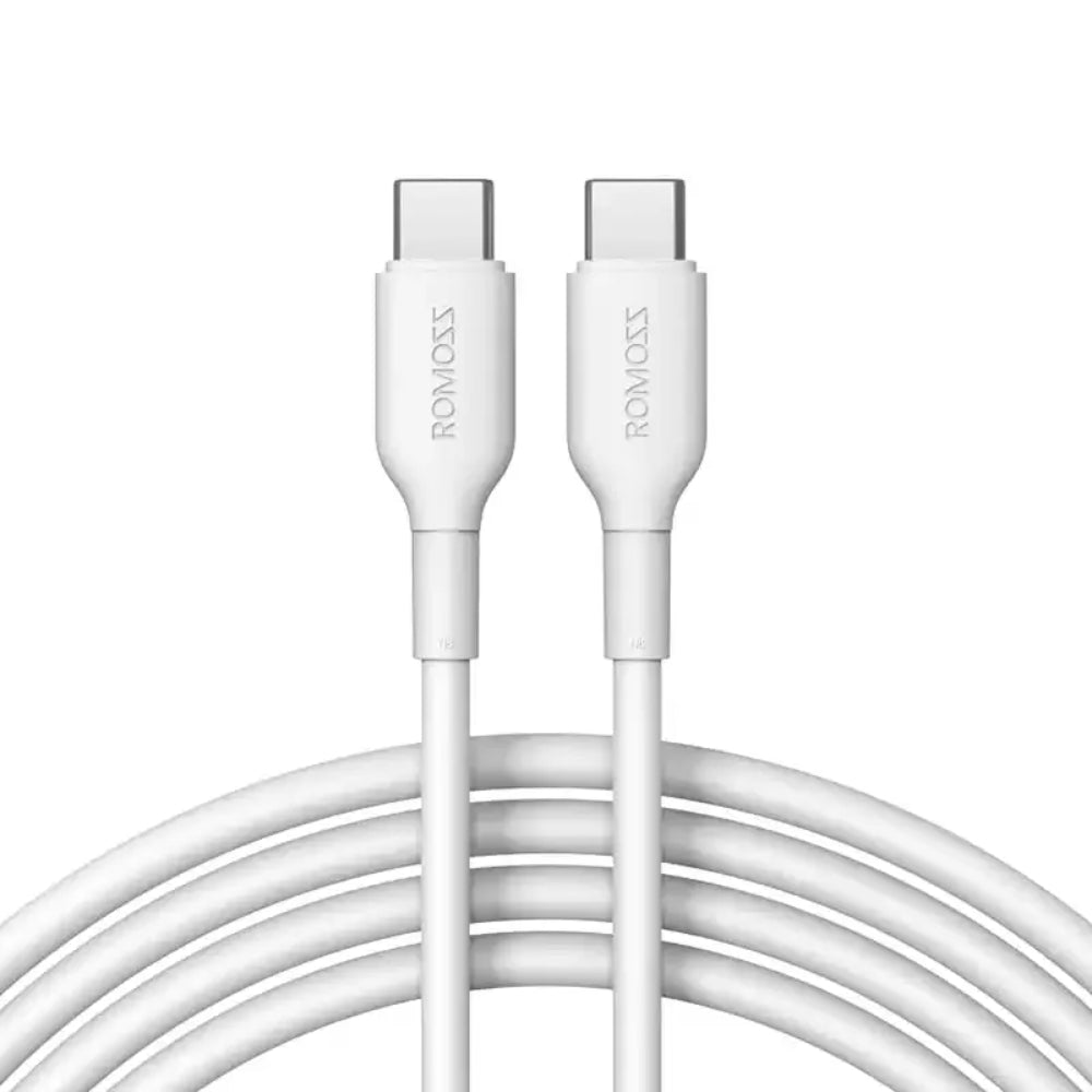 ROMOSS CB321 Type‑C to Type‑C 100W Data Cable | Premium High‑Speed Cable