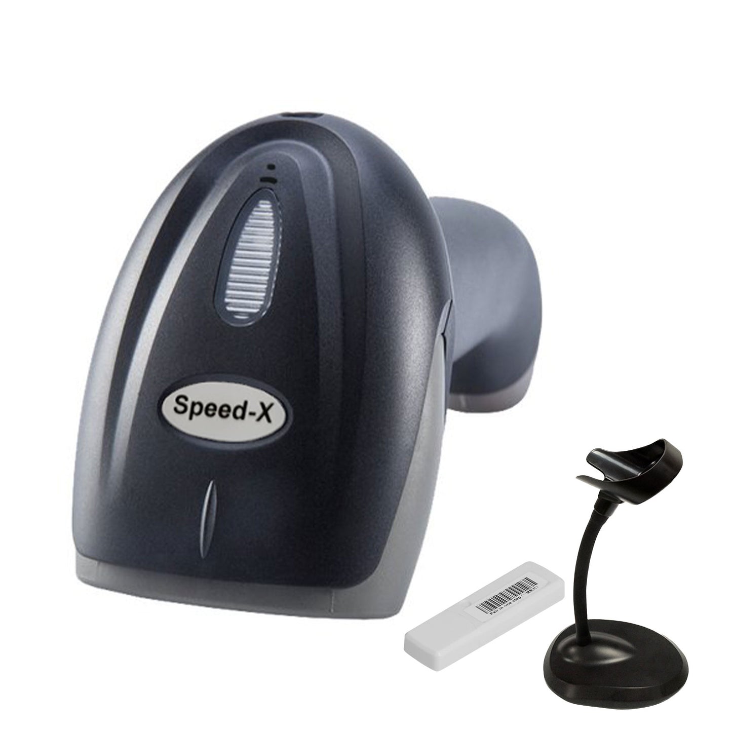 Speed-X 60D | 2D Wireless 2.4GHz Barcode Scanner with Stand