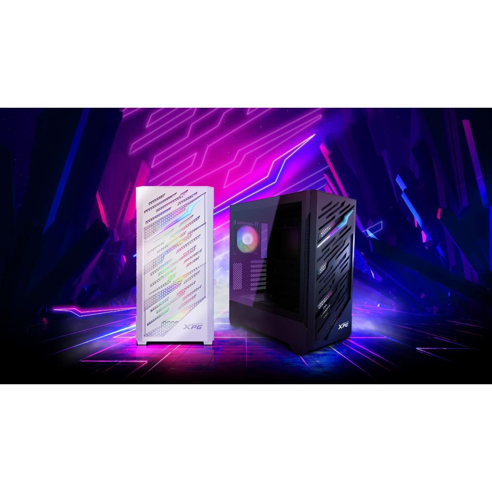 XPG STARKER AIR BTF ATX PC Case | E-ATX Support | Reverse-Connector Motherboards | 390mm GPU | 360mm Radiator | 4× 120mm ARGB Fans