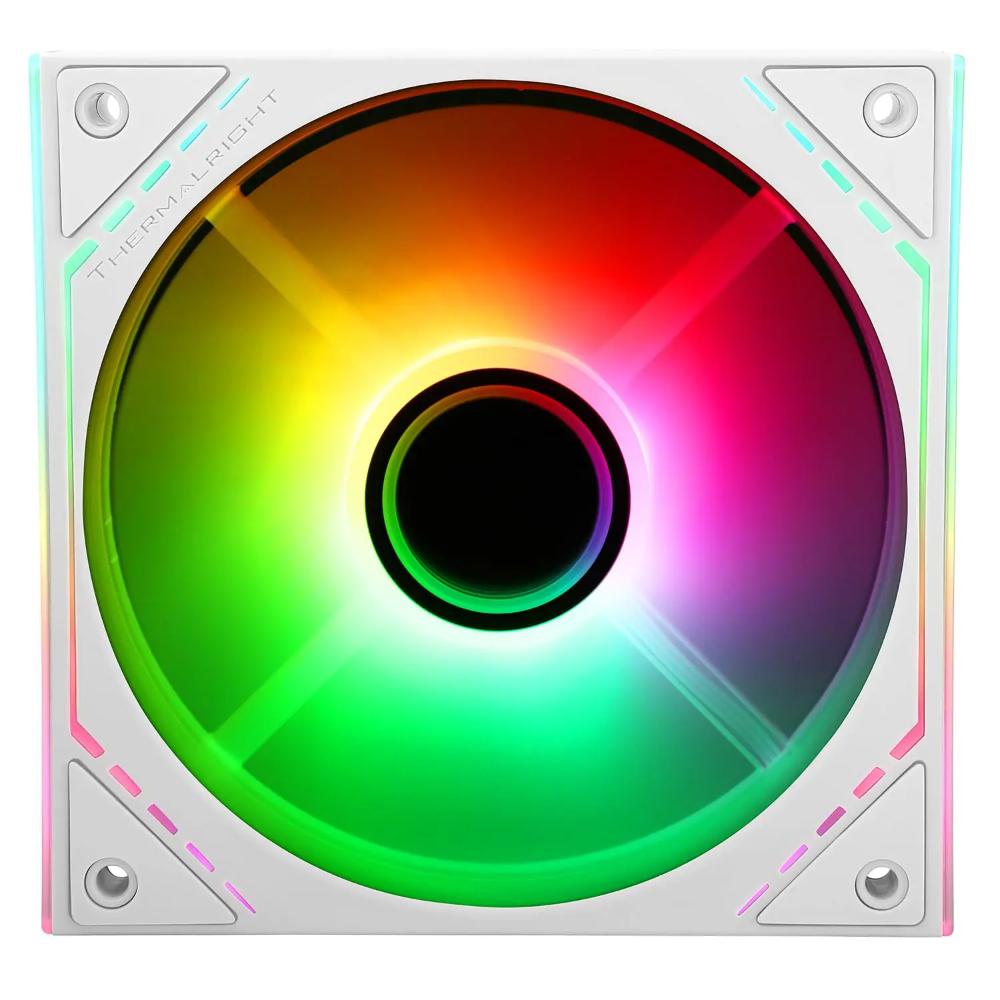 Thermalright TL-M12R-S 120mm ARGB Case Fan | 1500RPM PWM Fan | 34.43 CFM | 1.31mm H₂O | 5V ARGB | S-FDB Bearing
