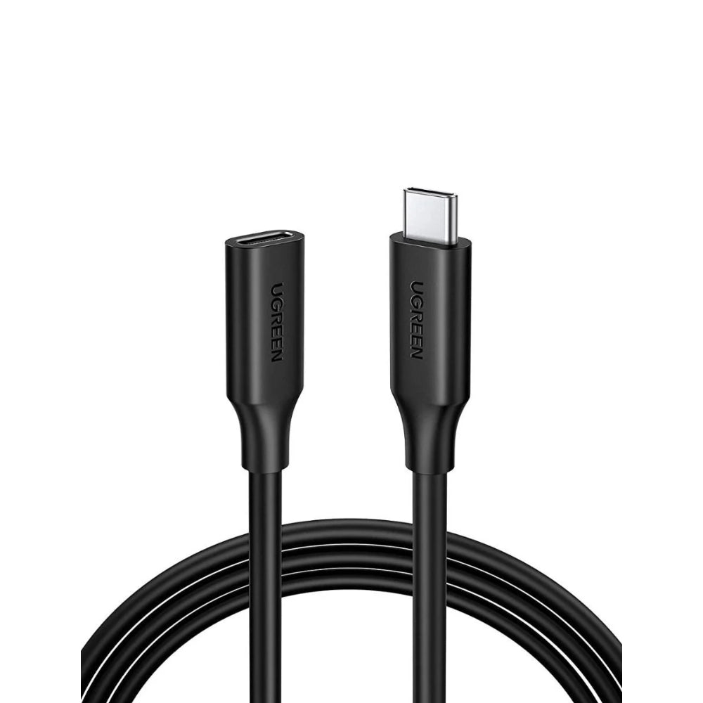UGREEN 10387 | USB 3.2 Gen 2 Type-C Male to Female Extension Cable (100W, 1m)