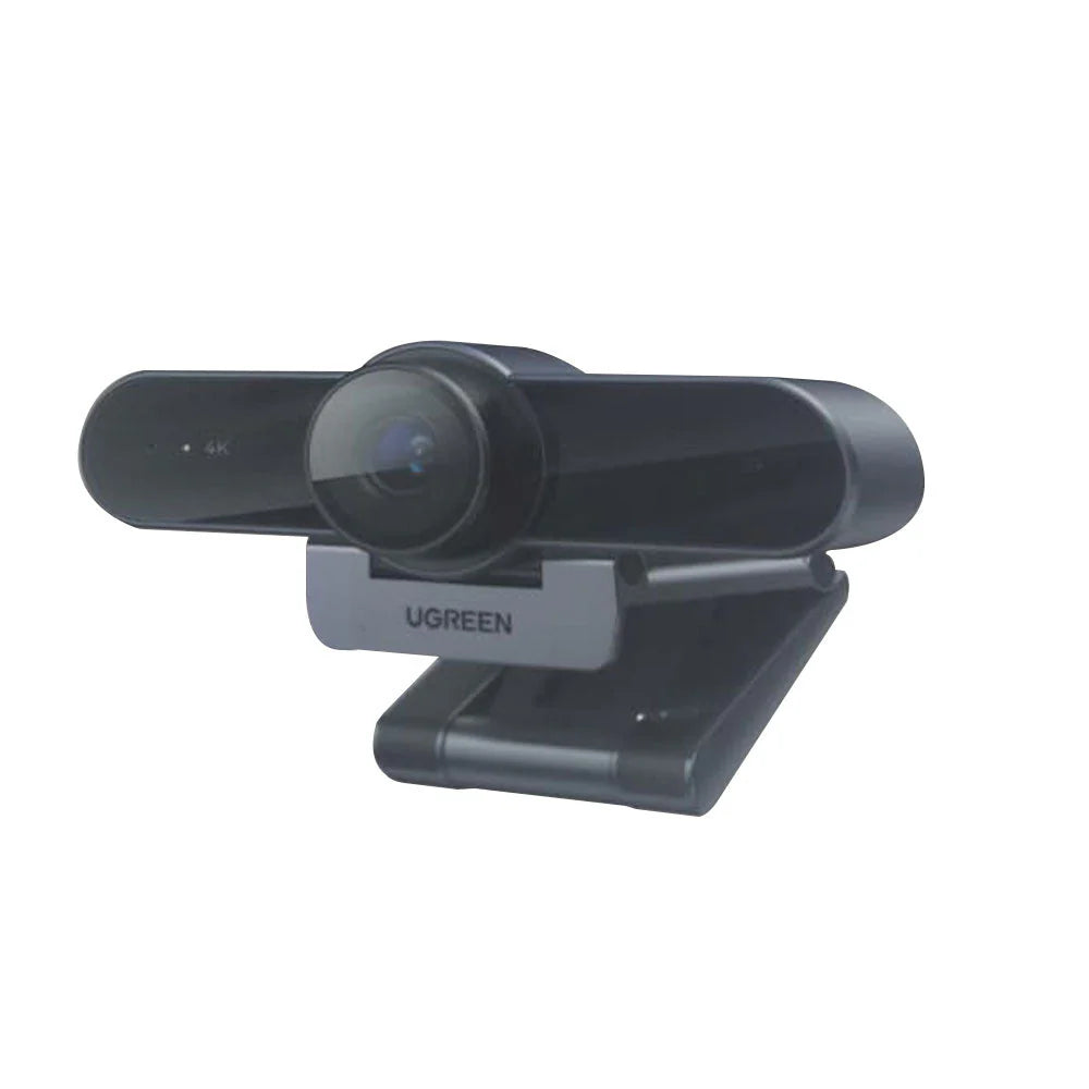 UGREEN 55513 USB Webcam | 4K Ultra HD, Dual Microphone, Auto Focus, Plug & Play