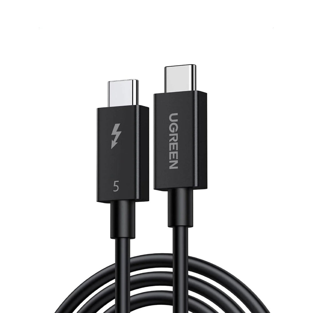 UGREEN 45996 | Thunderbolt 5 Cable | 240W PD | 80Gbps Data Transfer | 8K@60Hz Video | USB4 Compatible | 1m Length | Model 45996 | For MacBook, RTX Laptops, Pro Displays