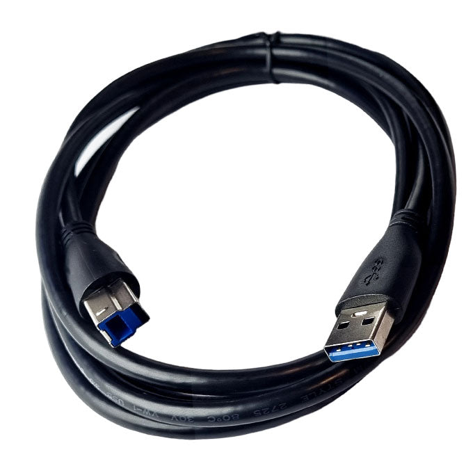 USB Printer Cable 1.8M | USB 3.0 | A to B Male | Copper with Magnetic Ring | Made in Taiwan