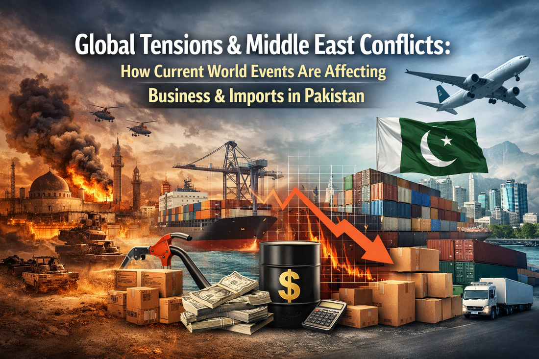 Global Tensions & Middle East Conflicts: How Current World Events Are Affecting Business & Imports in Pakistan