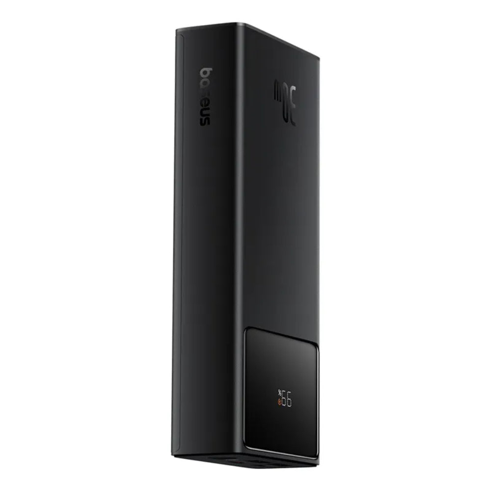 Baseus Star-Lord Series | Digital Display Power Bank | 20,000mAh Capacity | 30W Fast Charging | USB-C PD + USB-A QC | Smart Chip | LED Power Display | Black | For Phones, Tablets, USB Accessories