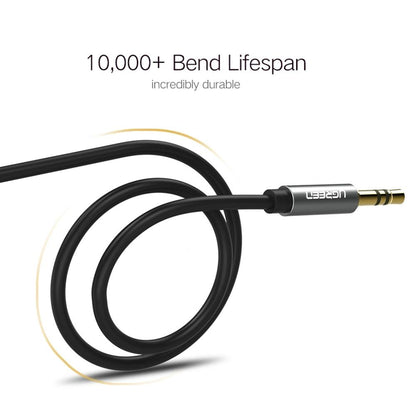 UGREEN AV119 | 3.5mm Male to Male AUX Audio Cable | 1M / 2M / 3M | Gold-Plated Connectors