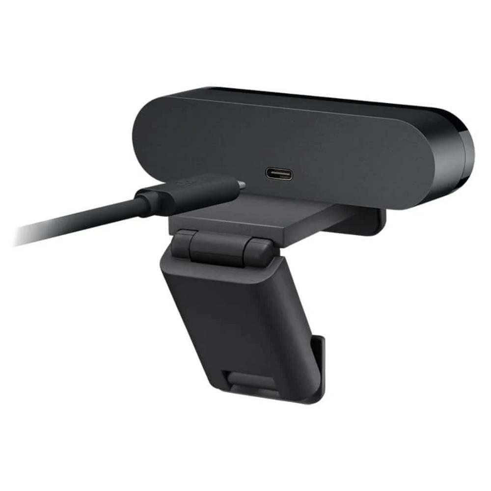 Logitech Brio 4K Ultra HD Business Webcam | 4K 30fps | 1080p 60fps | 13MP | Windows Hello | RightLight 3 | Autofocus | 5x Digital Zoom | Dual Noise-Canceling Mics