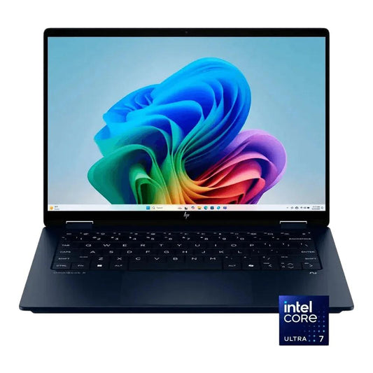 HP OmniBook X Flip 14-FM0023DX | Intel Core Ultra 7 256V | 16GB LPDDR5x | 1TB NVMe SSD | Intel Arc 140V | 14" 2K Touch x360 | Windows 11 | Atmospheric Blue