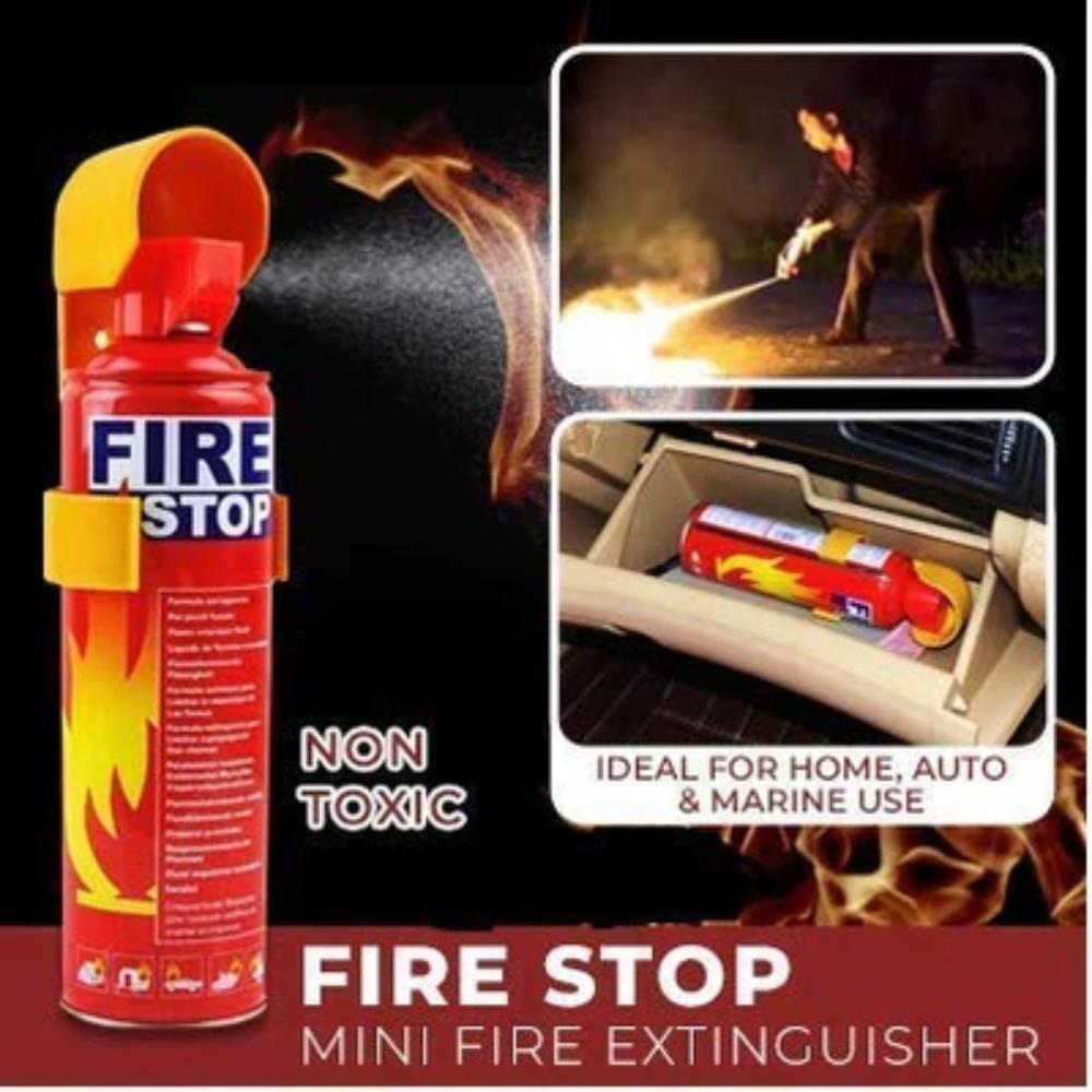 Fire Stop Extinguisher Spray 500ml | Portable Fire Safety Spray | Ready-to-Use Emergency Fire Protection