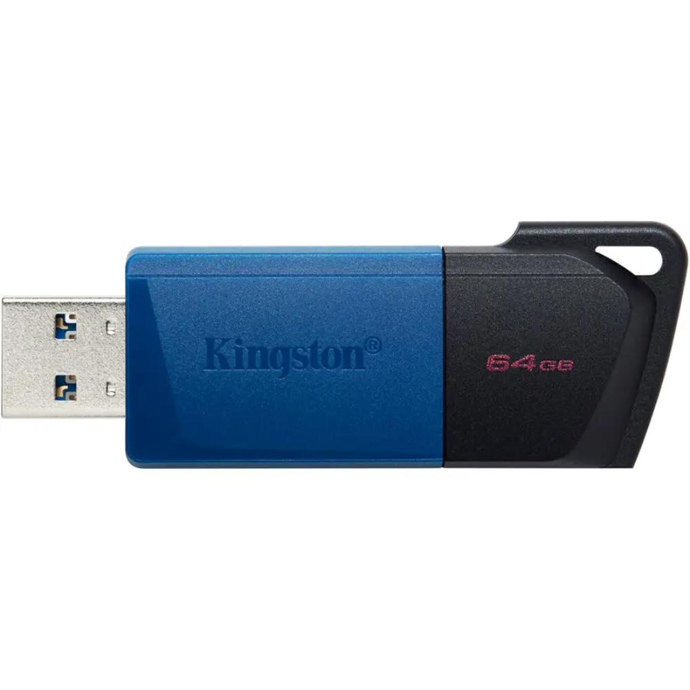 Kingston DataTraveler Exodia M USB Flash Drive | 64GB / 128GB / 256GB | USB 3.2 Gen 1 | Moving Cap