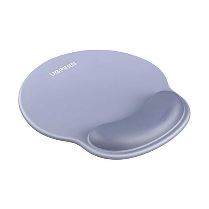 UGREEN LP668 Ergonomic Mouse Pad with Wrist Rest | 220 × 245mm | 5mm Base | Memory Foam Wrist Support | Smooth Lycra Surface | Non-Slip PU Base