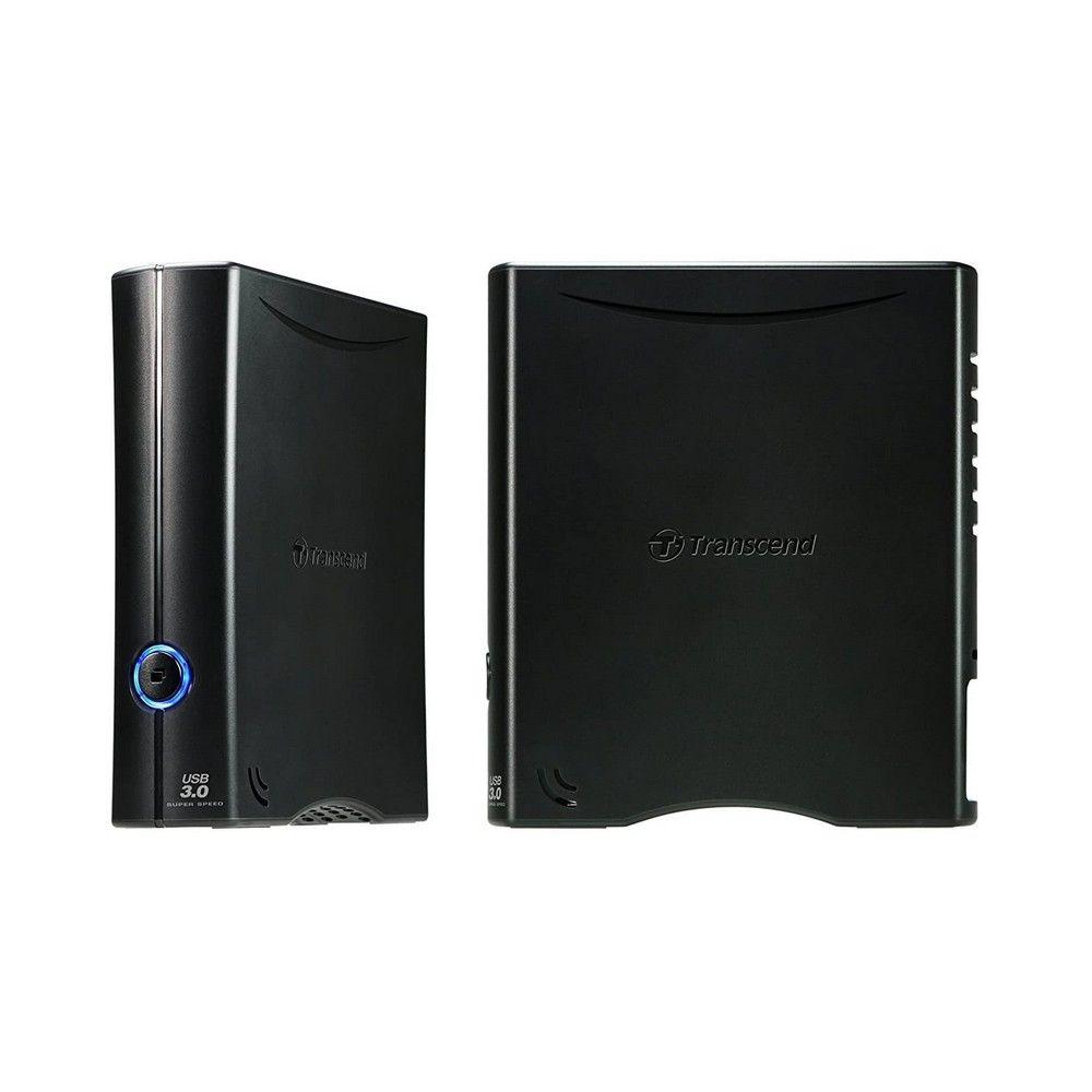 Transcend StoreJet 35T3 | Desktop External Hard Drive | USB 3.1 Gen 1, One-Touch Backup (4TB / 8TB)