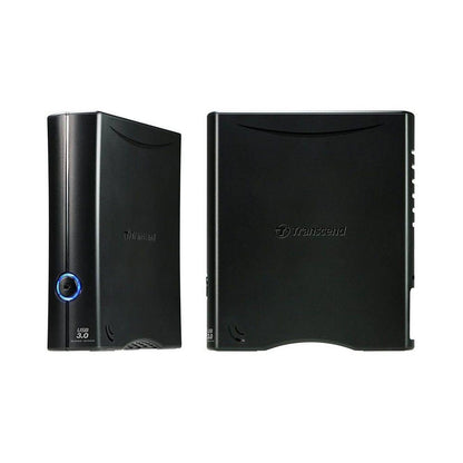Transcend StoreJet 35T3 | Desktop External Hard Drive | USB 3.1 Gen 1, One-Touch Backup (4TB / 8TB)