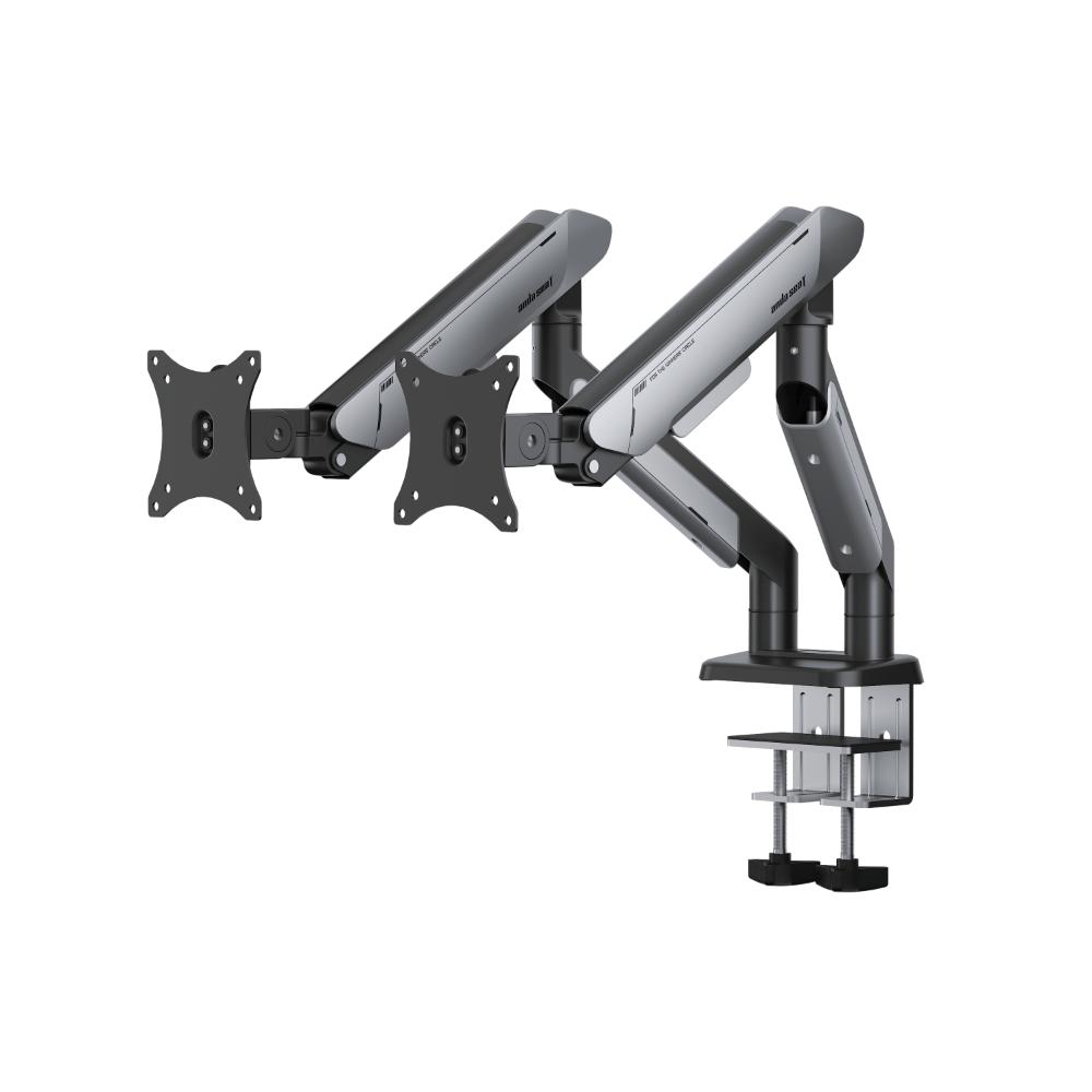 AndaSeat Stealth PRO II Duo A9-2S Ergonomic Dual Monitor Arm | Gas Spring | Dual 17"–42" Monitor Support | Up to 15kg Per Arm