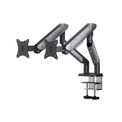 AndaSeat Stealth PRO II Duo A9-2S Ergonomic Dual Monitor Arm | Gas Spring | Dual 17"–42" Monitor Support | Up to 15kg Per Arm