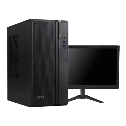 Acer Veriton VS2720G Desktop PC | Intel Core i5-14400 14th Gen, 8GB DDR5, 512GB SSD & Acer EK221Q 21.5" Full HD LED Monitor
